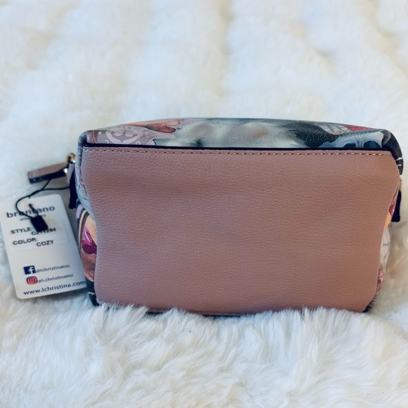 B Brentano Crossbody Bag handbag vegan leather 3D Yorkie Dog Yorkshire Terrier - Picture 5 of 8